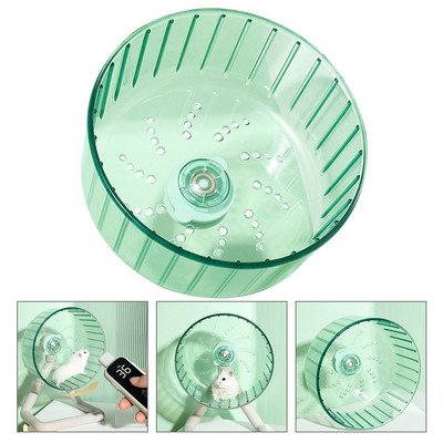 Wheel Hamster Chinchilla Hedgehog Running Rat Silent Saucer Exercising Wheels Exercise Supplies Cage Toys Household Decorative