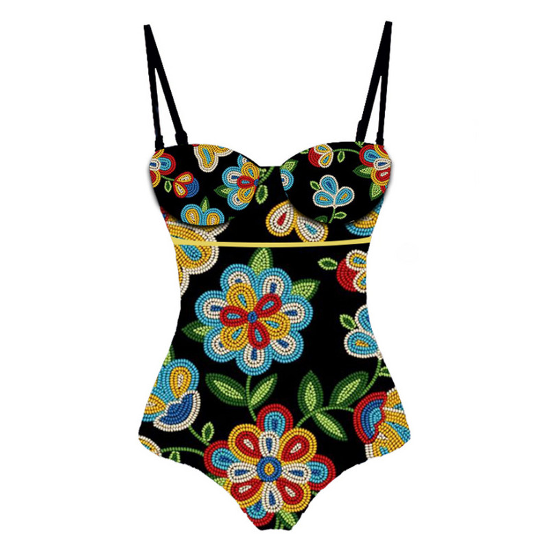 Ženski retro kupaći kostim, jednodijelni sa suknjom, dizajnerski kupaći kostim za plažu, ljetna odjeća za surfanje
