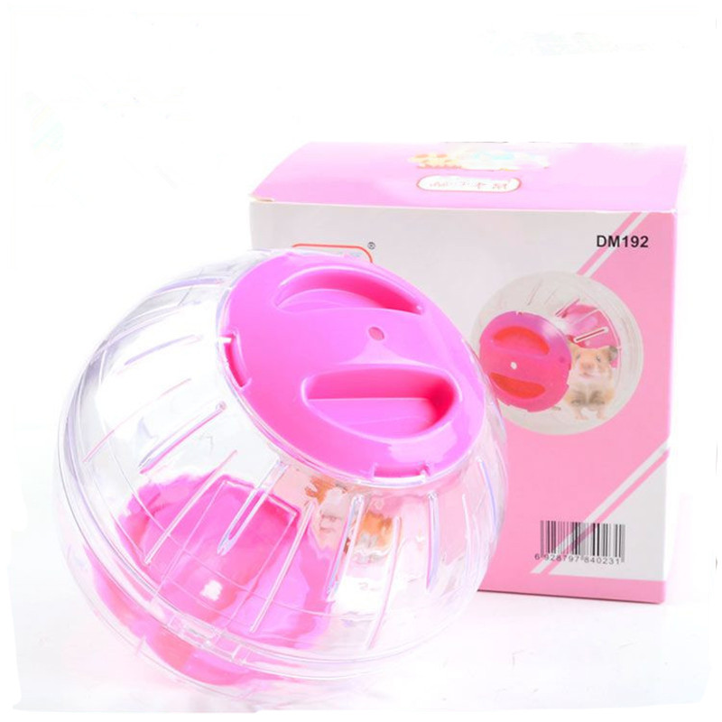 Hamster Fitness Labda tornakerék Műanyag kültéri sportgödör kisállat rágcsáló egerek kocogó gerbil patkány játék (12cm és 15cm)