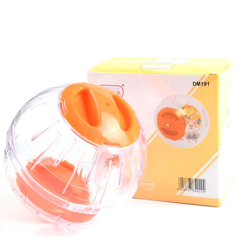 Hamster Fitness Labda tornakerék Műanyag kültéri sportgödör kisállat rágcsáló egerek kocogó gerbil patkány játék (12cm és 15cm)