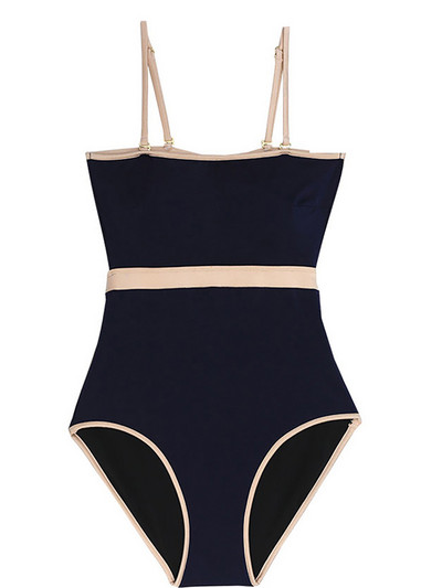 2022 m. Seksuali Moterų Elegantiškas maudymosi kostiumėlis aukštu juosmeniu Vientisas Bodysuit Sex Liekninantis maudymosi kostiumėlis Vonios kostiumas Paplūdimio maudymosi monokinis moterims