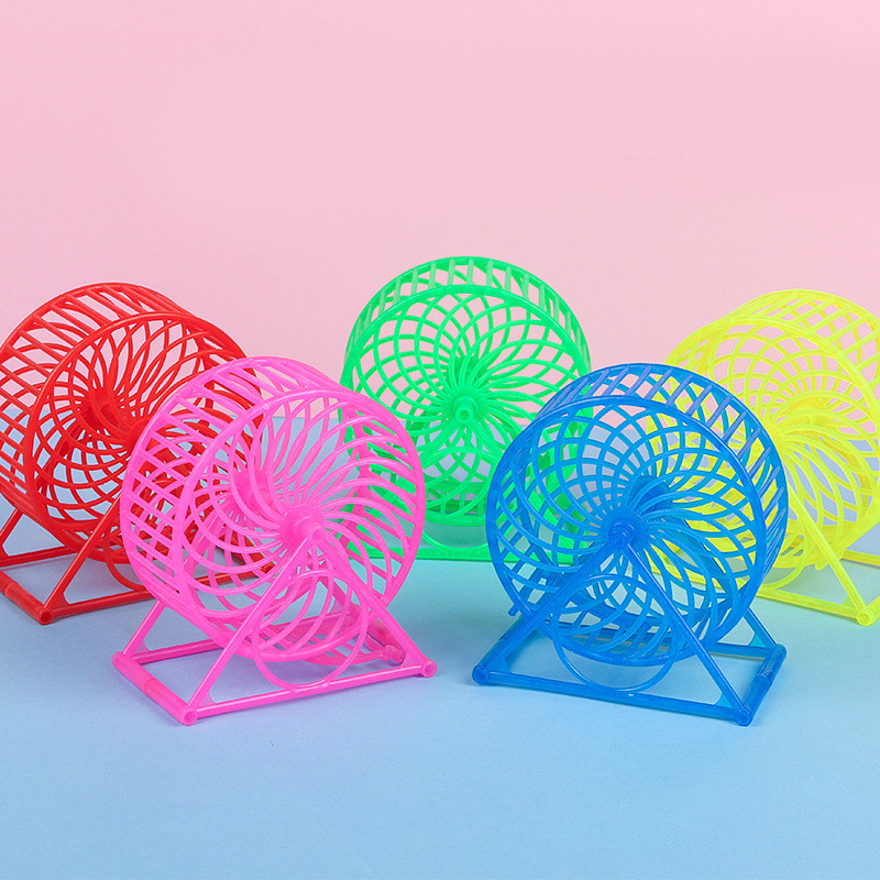 PVC hörcsög futókerék kis állat patkány egér csincsilla sündisznó slient kocogó gyakorlat Játék játékok Hörcsög ketrec játékok