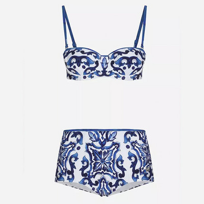 Női egyrészes fürdőruha Luxus bikini nyaralás strandruha tervezői fürdőruha nyári szoknya szörföltözet