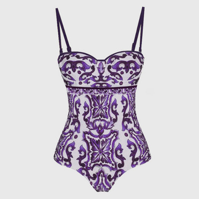 Női egyrészes fürdőruha Luxus bikini nyaralás strandruha tervezői fürdőruha nyári szoknya szörföltözet