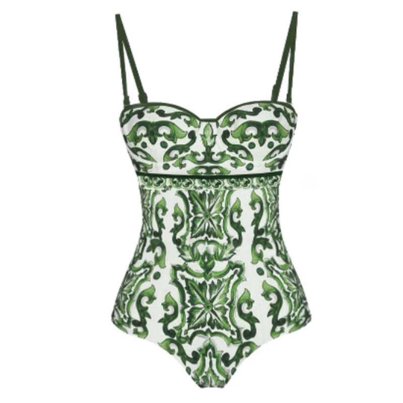 Női egyrészes fürdőruha Luxus bikini nyaralás strandruha tervezői fürdőruha nyári szoknya szörföltözet