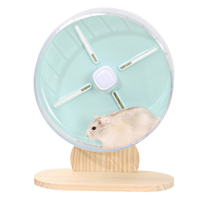 Колело HamsterRunning Exercise Wheels Silent Chinchilla Rat Hedgehog Animalcafe Компактен Стабилен Аксесоар Декоративна Домашна Котка