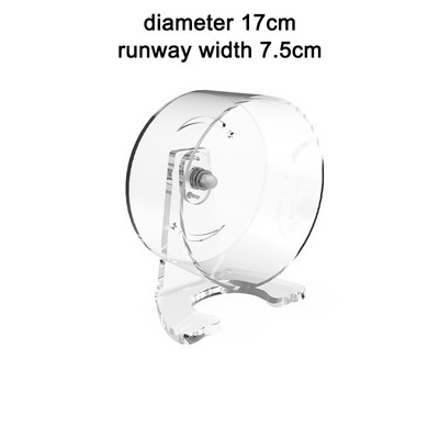 17 cm sa/bez postolja Hrčak Igračka Kotač za trčanje Akrilni prozirni kavez za traku za trčanje Igračka Kotač za trčanje Oprema za kućne ljubimce Sport