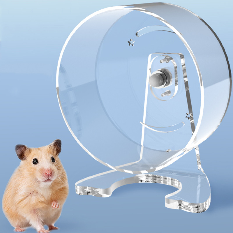 17 cm sa/bez postolja Hrčak Igračka Kotač za trčanje Akrilni prozirni kavez za traku za trčanje Igračka Kotač za trčanje Oprema za kućne ljubimce Sport