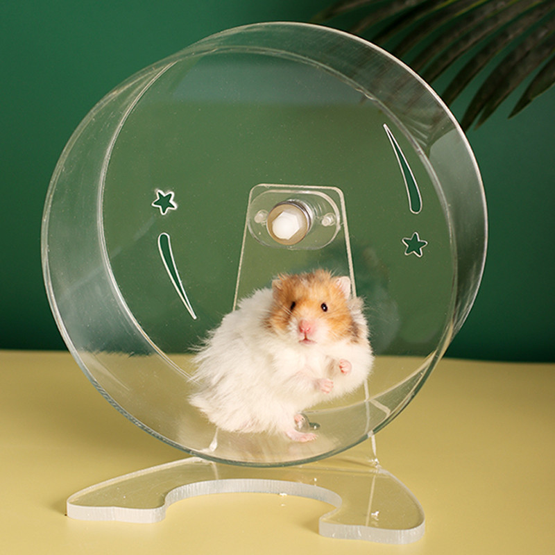 17 cm sa/bez postolja Hrčak Igračka Kotač za trčanje Akrilni prozirni kavez za traku za trčanje Igračka Kotač za trčanje Oprema za kućne ljubimce Sport