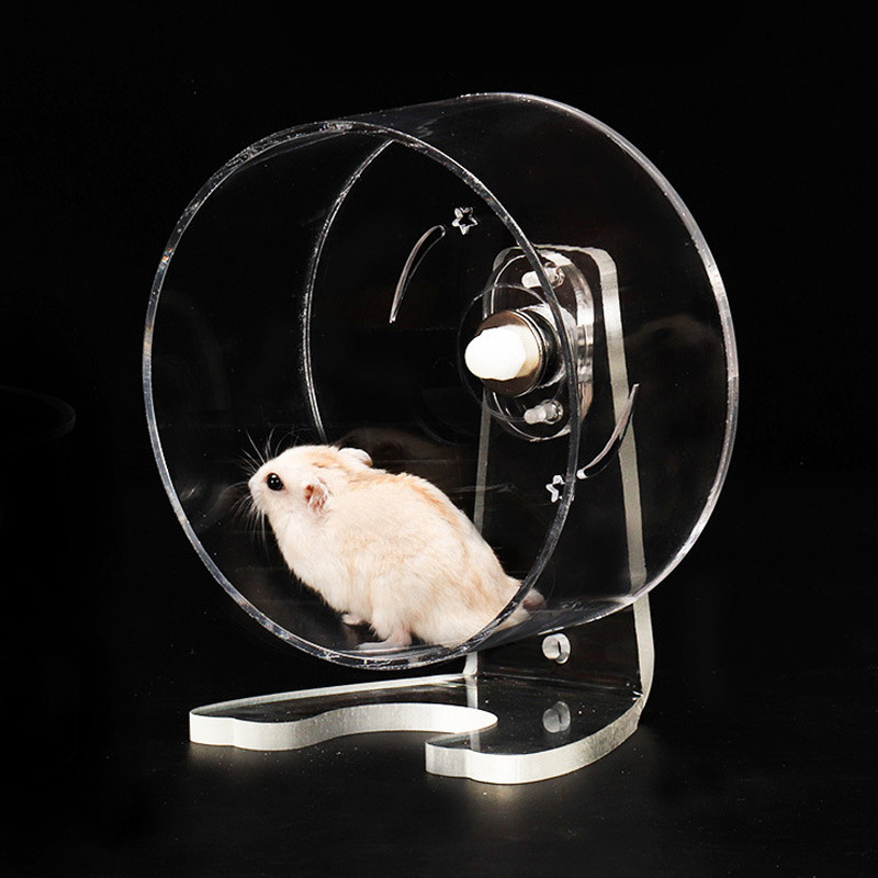 17 cm sa/bez postolja Hrčak Igračka Kotač za trčanje Akrilni prozirni kavez za traku za trčanje Igračka Kotač za trčanje Oprema za kućne ljubimce Sport