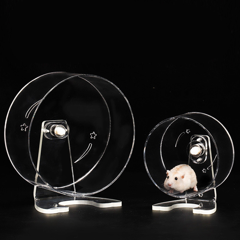 17 cm sa/bez postolja Hrčak Igračka Kotač za trčanje Akrilni prozirni kavez za traku za trčanje Igračka Kotač za trčanje Oprema za kućne ljubimce Sport