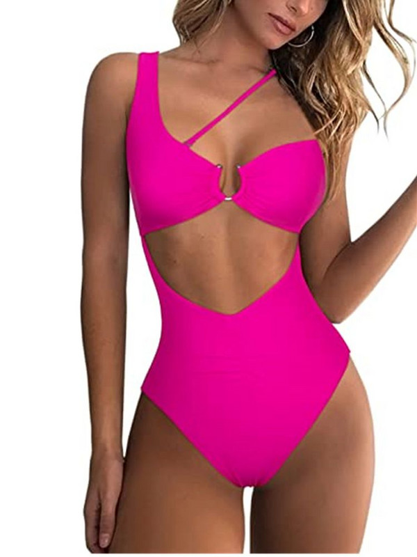 Seksi neonski kupaći kostimi Ženski jednodijelni kupaći kostim Bandeau 2022. Ženski kupaći kostim Ženski bodi Monokini za kupanje za plažu