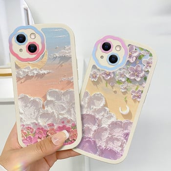 Μόδα θήκη τηλεφώνου Flower για iPhone 11 12 13 14 Pro Max Θήκη για iPhone X XR XS Max 14 Plus Skin Pattern Μαλακό πίσω κάλυμμα TPU