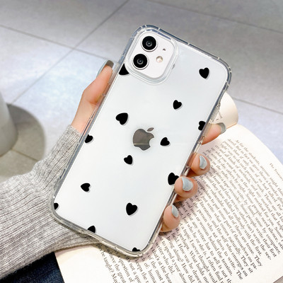 Θήκη τηλεφώνου Smile για iPhone 11 Θήκη Μαλακή θήκη για iPhone 13 14 12 Pro Max 13 Mini XR XS Max X 7 6 6S 8 Plus SE κάλυμμα σιλικόνης
