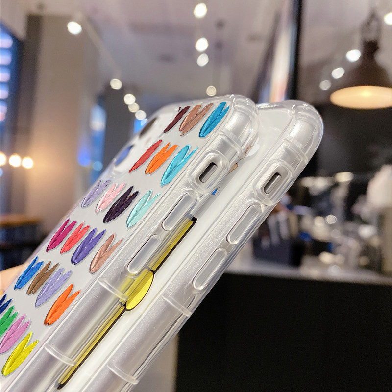 Θήκη τηλεφώνου Smile για iPhone 11 Θήκη Μαλακή θήκη για iPhone 13 14 12 Pro Max 13 Mini XR XS Max X 7 6 6S 8 Plus SE κάλυμμα σιλικόνης