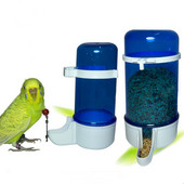 Paukščių maisto dalytuvas Paukščių vandens gėrimo tiektuvas Automatinis girdymo fontanas Naminių gyvūnėlių reikmenys Papūgos narvelis Butelių geriamųjų puodelių dubenys