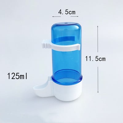 Paukščių maisto dalytuvas Paukščių vandens gėrimo tiektuvas Automatinis girdymo fontanas Naminių gyvūnėlių reikmenys Papūgos narvelis Butelių geriamųjų puodelių dubenys