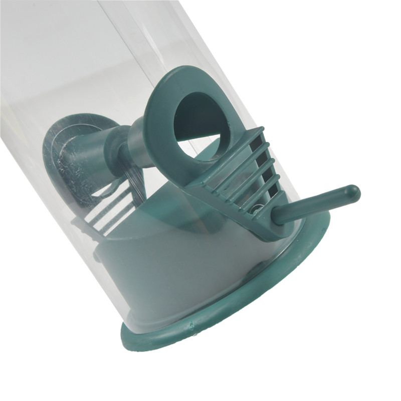 1 buc. Hrănitoare pentru păsări agățată Balcon în aer liber PVC Metal Plus Hrănitoare pentru păsări din plastic Accesorii pentru păsări