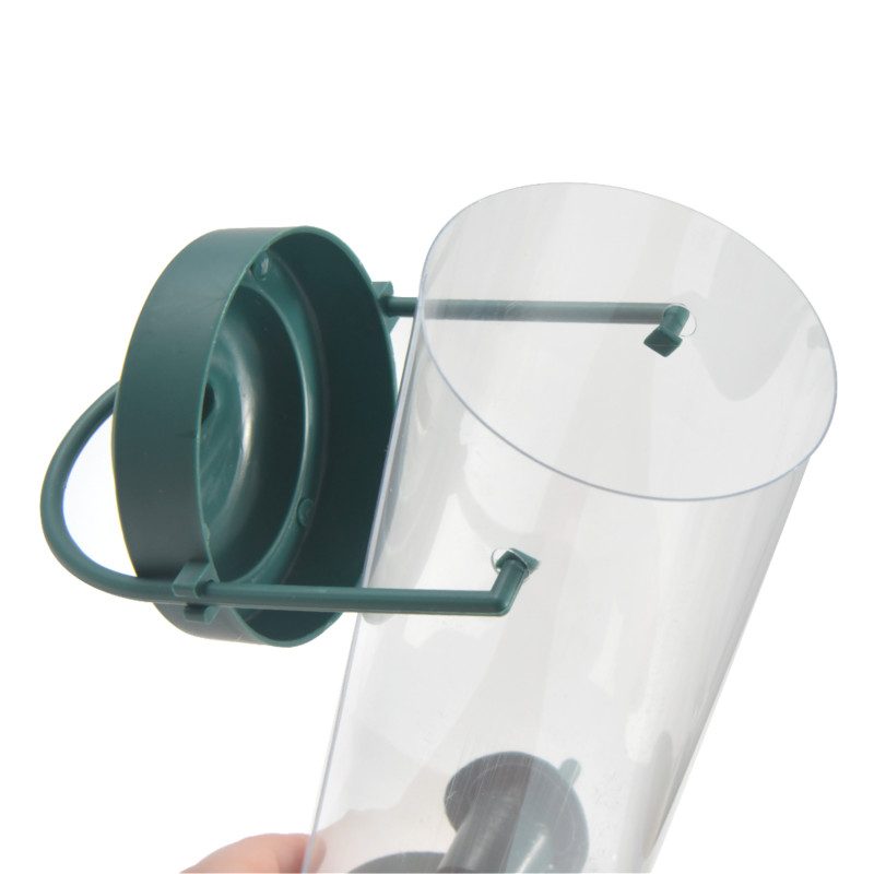 1 buc. Hrănitoare pentru păsări agățată Balcon în aer liber PVC Metal Plus Hrănitoare pentru păsări din plastic Accesorii pentru păsări