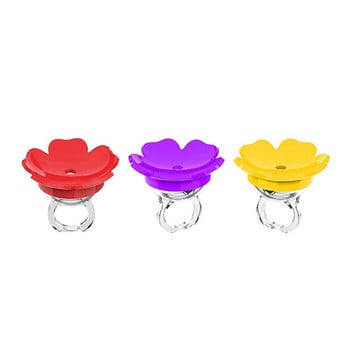 Flower Hummingbird Ring Feeders Outdoors Bird Feeders Αίθριο Παράθυρο αυλής Κήπος Πίσω αυλή Pet Bird Προμήθειες πόσιμου νερού