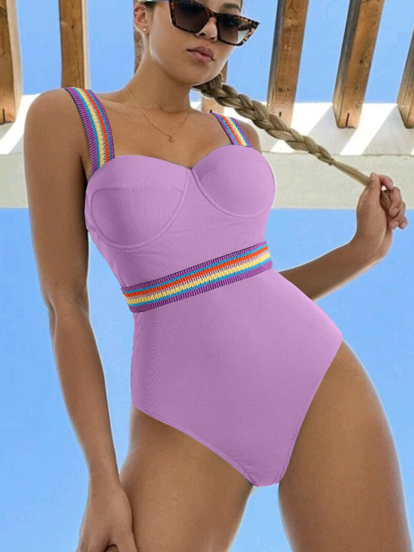 Push Up ženski kupaći kostim Jednodijelni seksi kupaći kostim Ženski kupaći kostim za 2023. Bandage Bodi sa žicom Plivaći kostim Kupaći kostimi