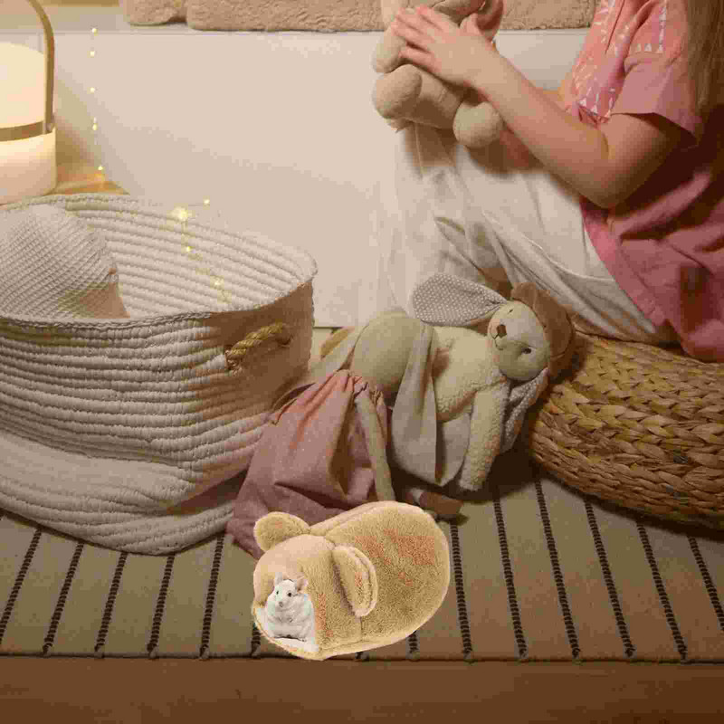 Bed House Pihenő hörcsög guineai nyúl meleg plüss hely csincsilla alvó barlang mókus sündisznó téli patkány élőhely alagút