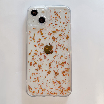 Ottwn Gold Fólia átlátszó telefontok iPhone 13 12 11 14 Pro Max X XR XS Max 7 8 14 Plus SE kameravédelem Puha TPU hátlap