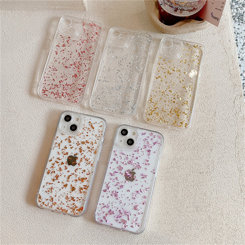 Ottwn Gold Fólia átlátszó telefontok iPhone 13 12 11 14 Pro Max X XR XS Max 7 8 14 Plus SE kameravédelem Puha TPU hátlap