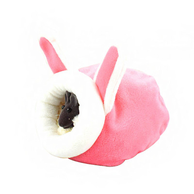 Hörcsögház tengerimalac-kiegészítők Hörcsög pamutház kisállat fészek téli meleg rágcsálóknak/tengerimalacnak/patkánynak/sünnek