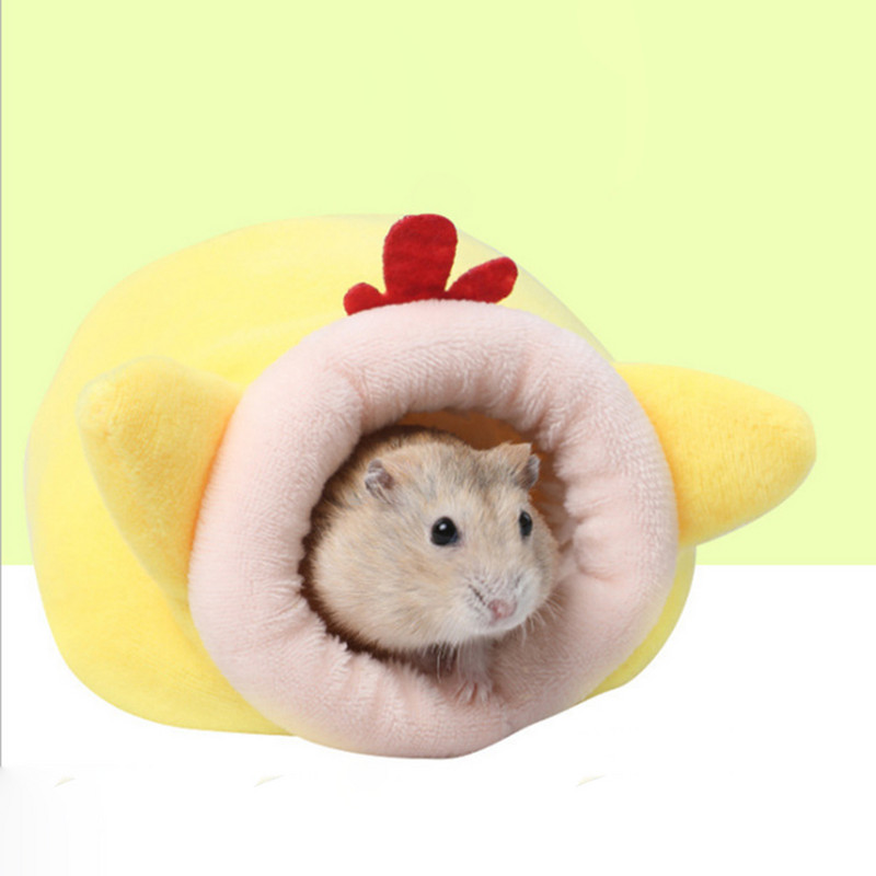 Hörcsögház tengerimalac-kiegészítők Hörcsög pamutház kisállat fészek téli meleg rágcsálóknak/tengerimalacnak/patkánynak/sünnek