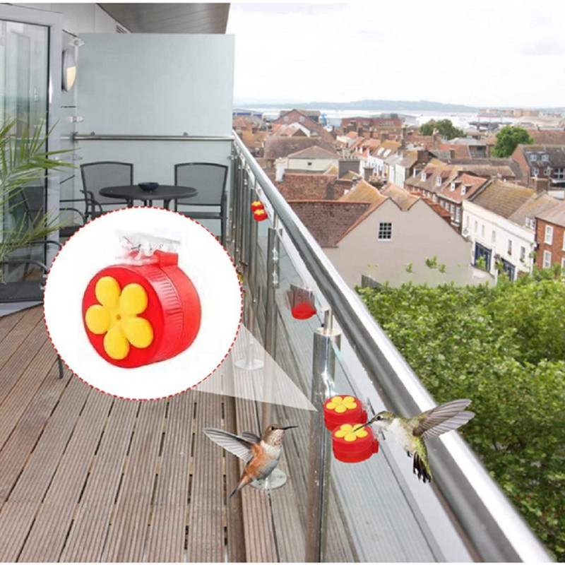 5 kom Hranilica za ptice Vanjska hranilica za ptice Ptice na otvorenom Viseća pojilica Hranilica Dozator Stezaljka Hranilica