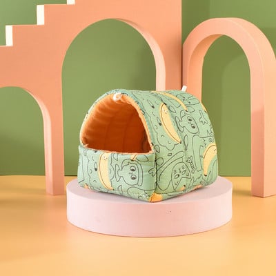 Hörcsögház mini ketrec görény függőágy rágcsálóknak nagy tengerimalac függőágy kosár hörcsög ketrec Nyulak ágy hörcsögtartozékok
