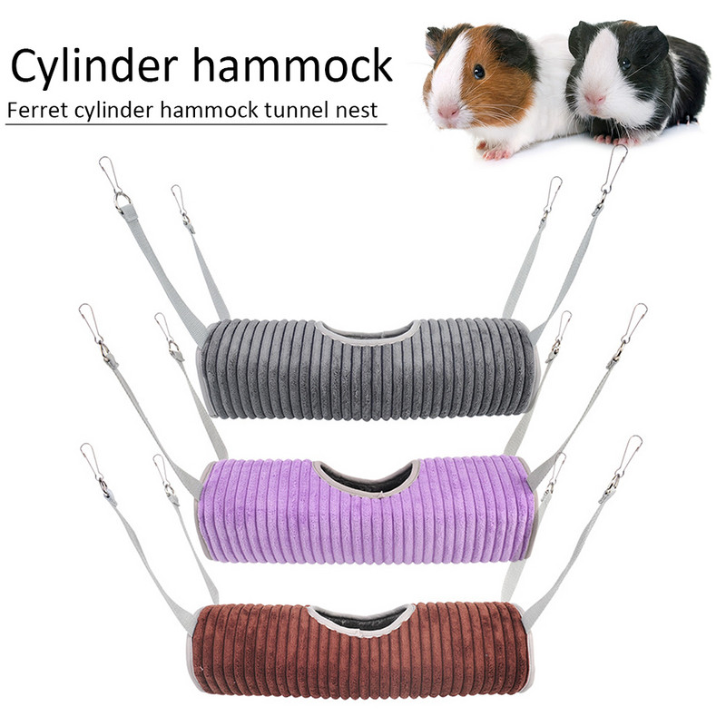 Kavez za hrčke Tunel Viseća mreža Zima Topli Štakor Male životinje Cijev za šećer Ljuljačka Spavanje Viseći krevet Gnijezdo Proizvodi za kućne ljubimce#20