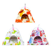 Viseći šator Viseća mreža Koliba Kuća za papige Krevet za spavanje Stalak za smuđ Ptičje gnijezdo Kavez za Conure Kakadua Vjeverica Ara Hrčak