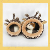 Σπίτι ινδικών χοιριδίων μαλλί βελούδινο μαλακό ζώο κρεβατοκάμαρα αξεσουάρ κλουβιού κρεβατοκάμαρα Chinchillas Squirrel κρεβάτι για μικρά προϊόντα για κατοικίδια