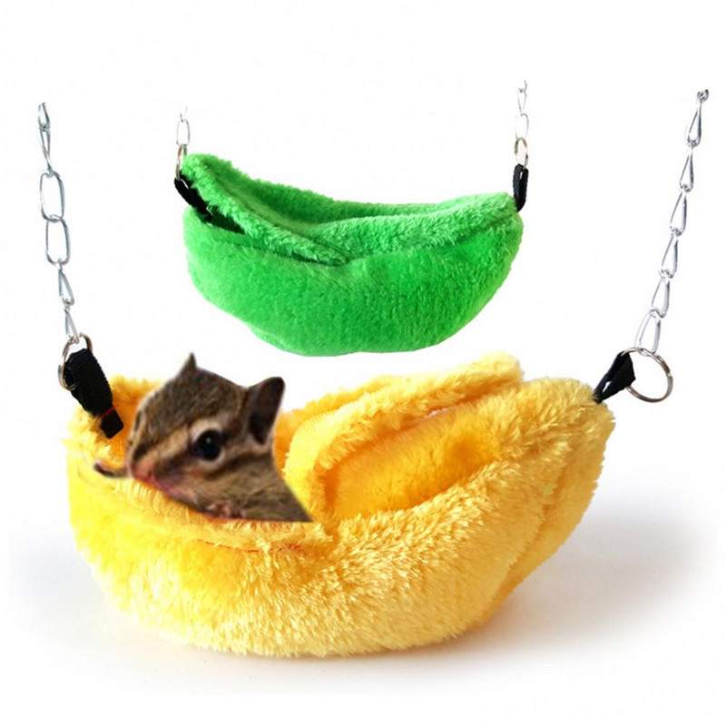 Oprema za kućne ljubimce Gnijezdo Krevet Viseći Hrčak Papiga Pamuk Banana Kabina Ljuljačka Kućica Oprema za kućne ljubimce