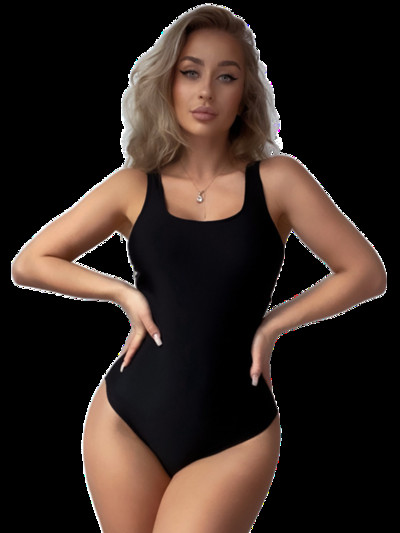 Seksi Push Up jednodijelni kupaći kostim za žene Novi crni kupaći kostim 2023. Monokini brazilski bodi Ženski kupaći kostim za plažu