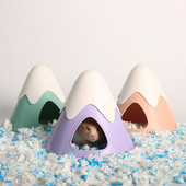 Χάμστερ Hideout House Φορητό εύκολο στο καθάρισμα Hamster House Sugar Glider Rat Μικρό Ζώο Κρεβάτι για κατοικίδια