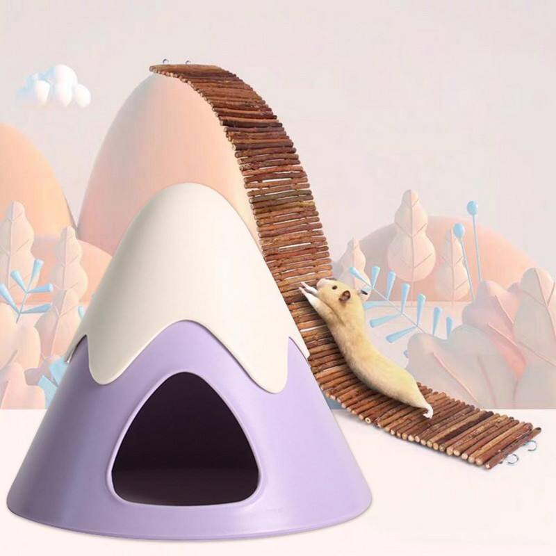 Χάμστερ Hideout House Φορητό εύκολο στο καθάρισμα Hamster House Sugar Glider Rat Μικρό Ζώο Κρεβάτι για κατοικίδια