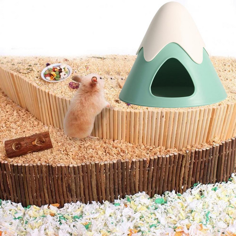 Χάμστερ Hideout House Φορητό εύκολο στο καθάρισμα Hamster House Sugar Glider Rat Μικρό Ζώο Κρεβάτι για κατοικίδια