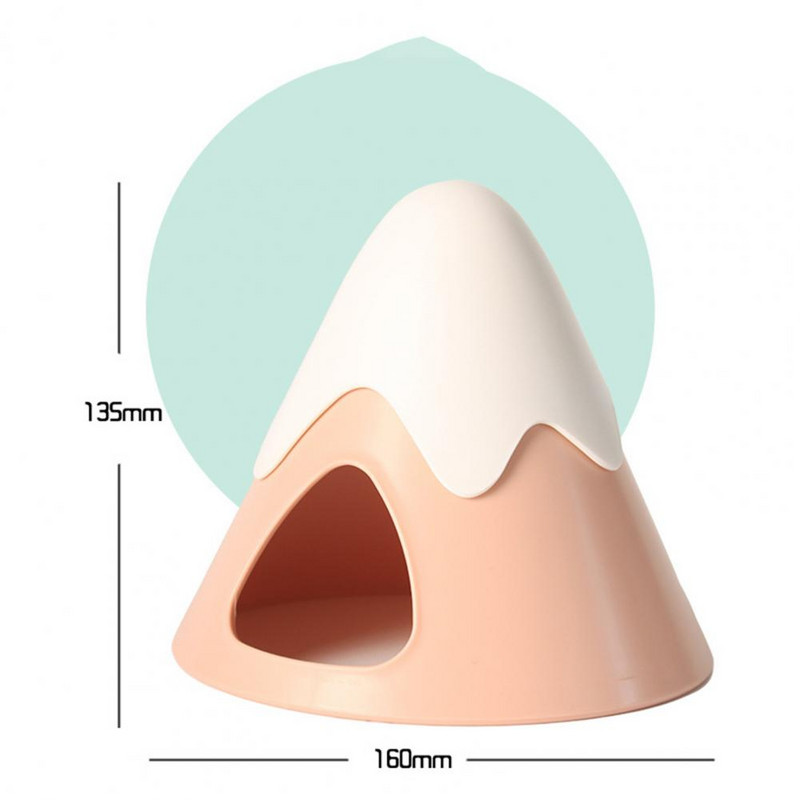 Χάμστερ Hideout House Φορητό εύκολο στο καθάρισμα Hamster House Sugar Glider Rat Μικρό Ζώο Κρεβάτι για κατοικίδια