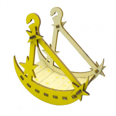 Ανθεκτικό στο δάγκωμα συμπαγές ξύλο που παίζει και ξεκουράζεται Αξεσουάρ κλουβιού κρησφύγετο κρυψώνων αρουραίων Παιχνίδι χάμστερ