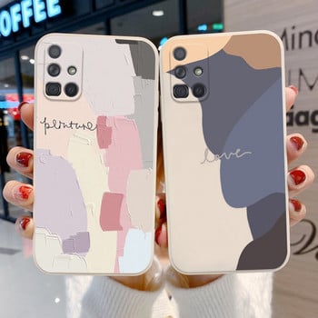 A52 Калъф за Samsung A52s 5G Funda Silicon Cover Galaxy A53 A12 S22 Ultra S21 S20 FE A32 A51A50 A72 A71 A21s A33 A73 Funda Coque