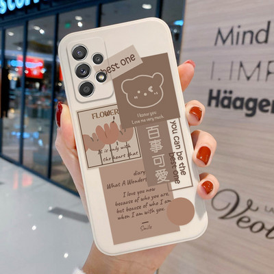 Θήκη A52 Για Samsung A52s 5G Funda Silicon Cover Galaxy A53 A12 S22 Ultra S21 S20 FE A32 A51A50 A72 A71 A21s A33 A73 Funda Coque