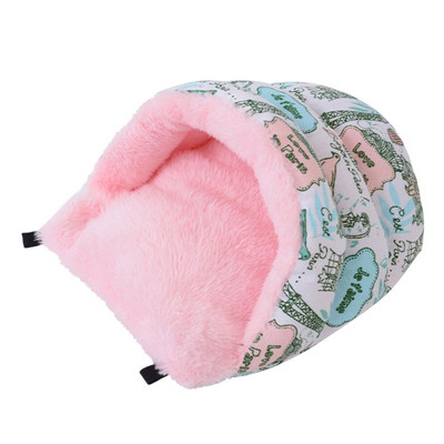 Plišana kućica za zamorce Slatki topli krevet Hrčak Viseća mreža Gnijezdo Skrovište za ježa