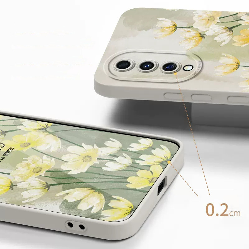 Калъф за телефон с акварелни цветя и растения за Huawei Y7A P Smart 2021 P50 Pro P40 Lite P30 Nova 10 9 5T Honor 20 30 50 70 80 Мека корица