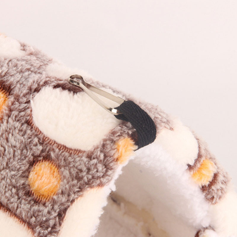 Új flanel macskaketrec hörcsög pamutfészek cukorsikló hálózsák mókus mini sündisznó meleg téli megvastagodott ház