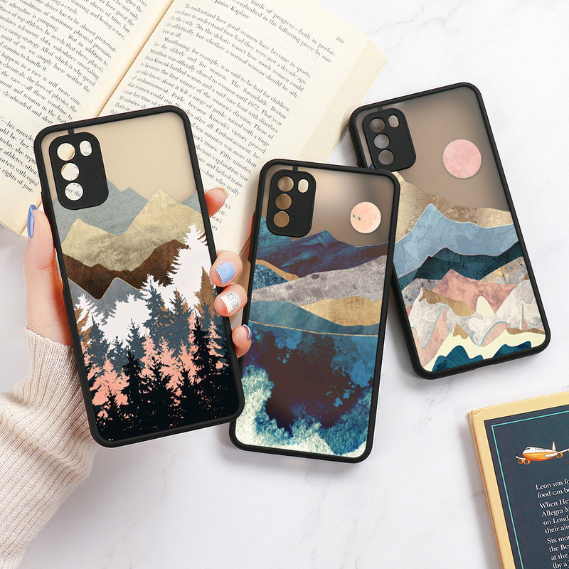 Θήκη S21 S22 Ultra για Samsung A52 A51 Θήκη Samsung A53 A52S 5G A71 A72 A32 A12 A21S S20 FE S10 A50 A70 A 32 A22 Κάλυμμα τοπίου