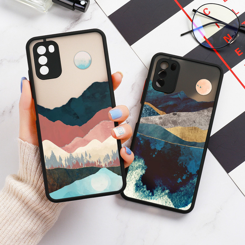 Θήκη S21 S22 Ultra για Samsung A52 A51 Θήκη Samsung A53 A52S 5G A71 A72 A32 A12 A21S S20 FE S10 A50 A70 A 32 A22 Κάλυμμα τοπίου