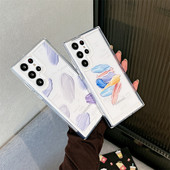 Αισθητική τέχνη Graffiti Clear Case Για Samsung S22 Ultra Θήκες Κάλυμμα Samsung Galaxy S22Ultra S21 Ultra S20 FE S10 Plus S 22 Funda